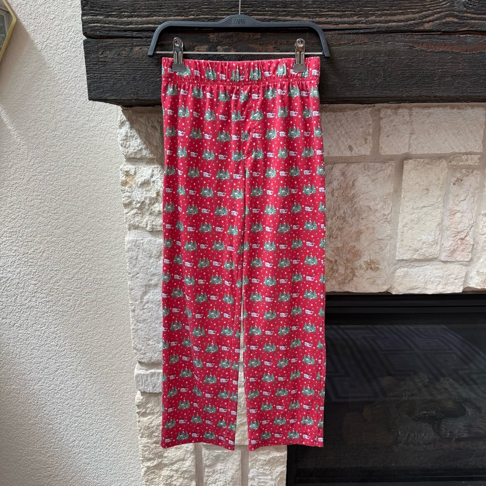 Vineyard Vines boys pajama pants size S (8-10) - holiday print - please read